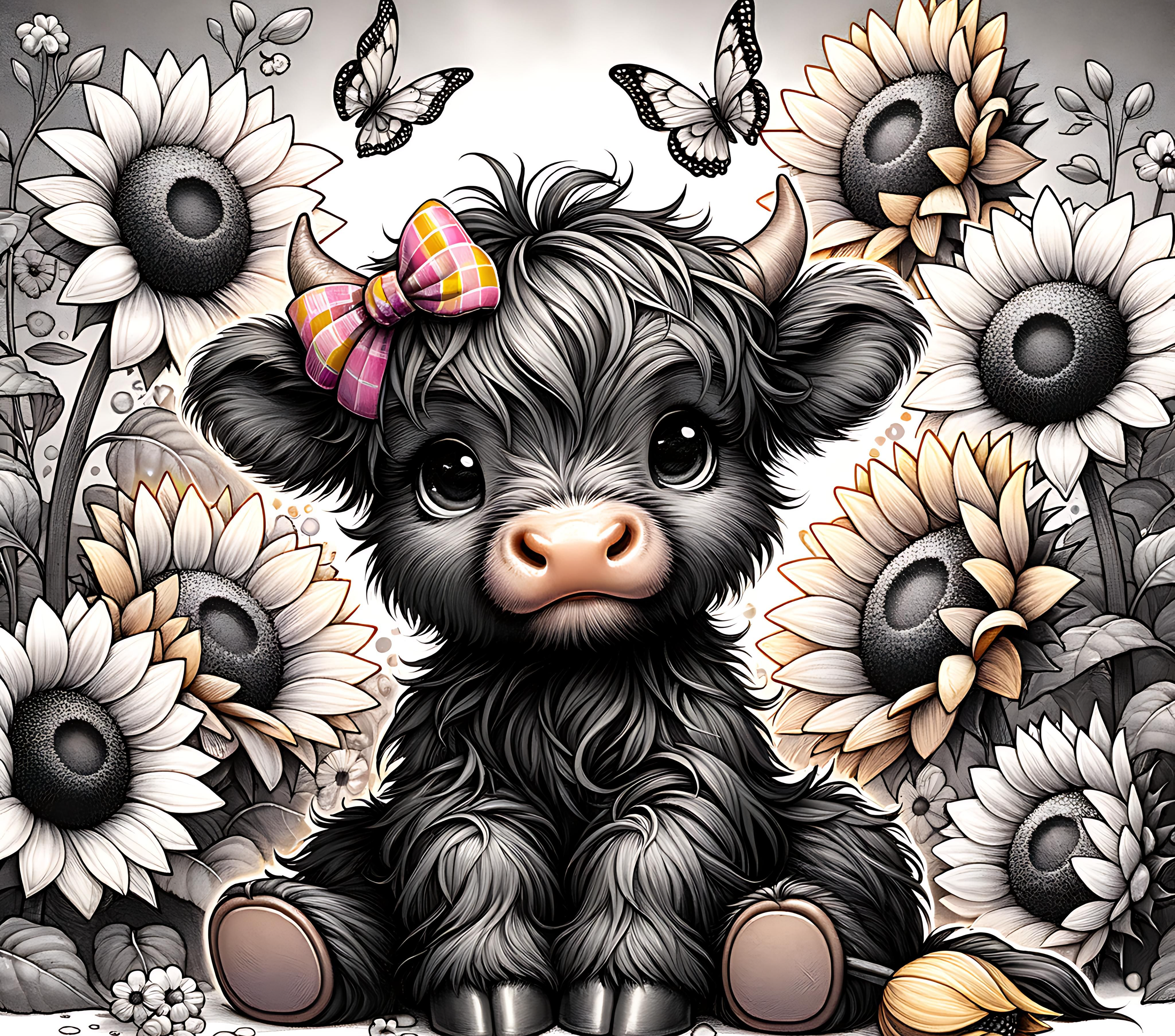 Black & White Cow