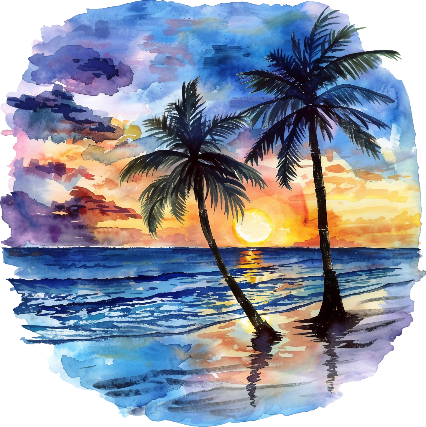 Beach Scenery Decal 4