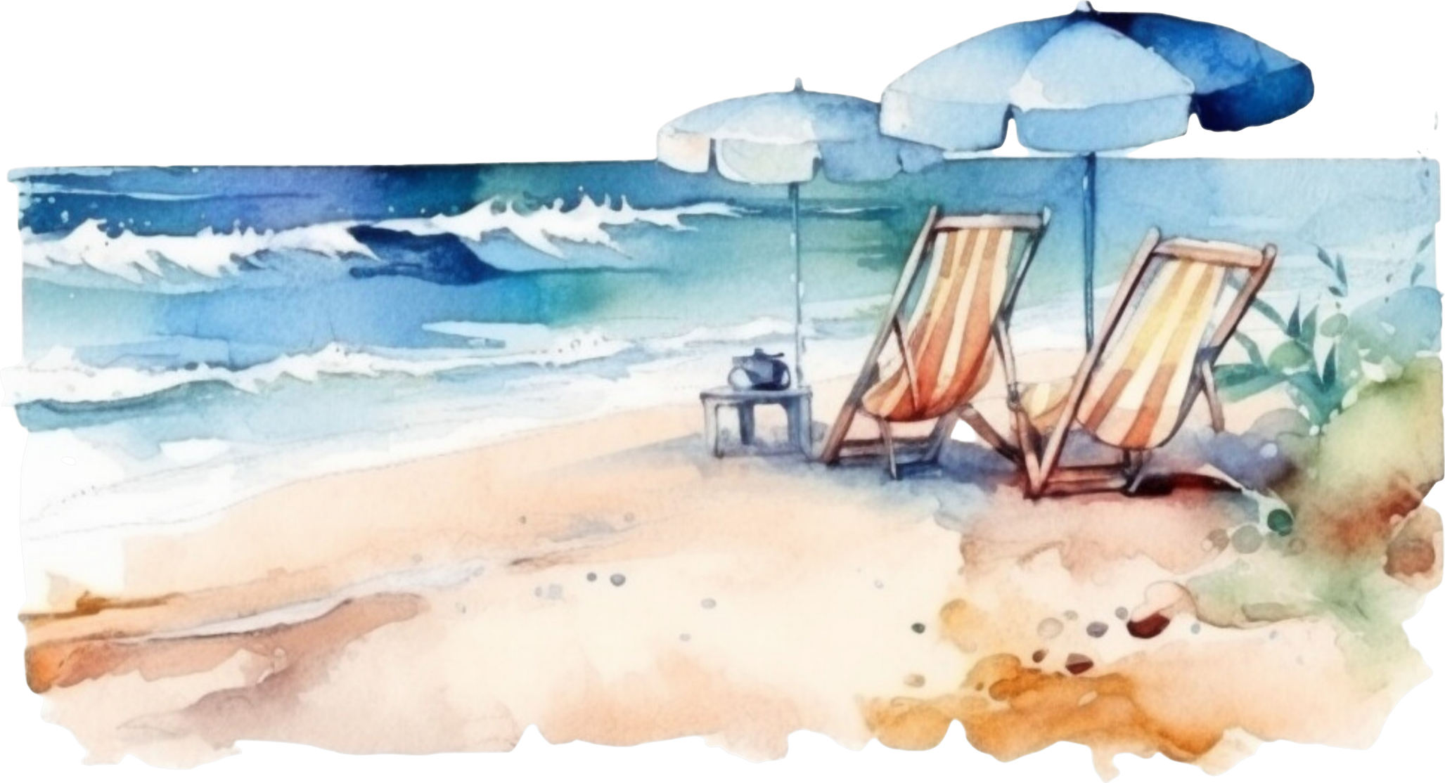 Beach Scenery Decal 6