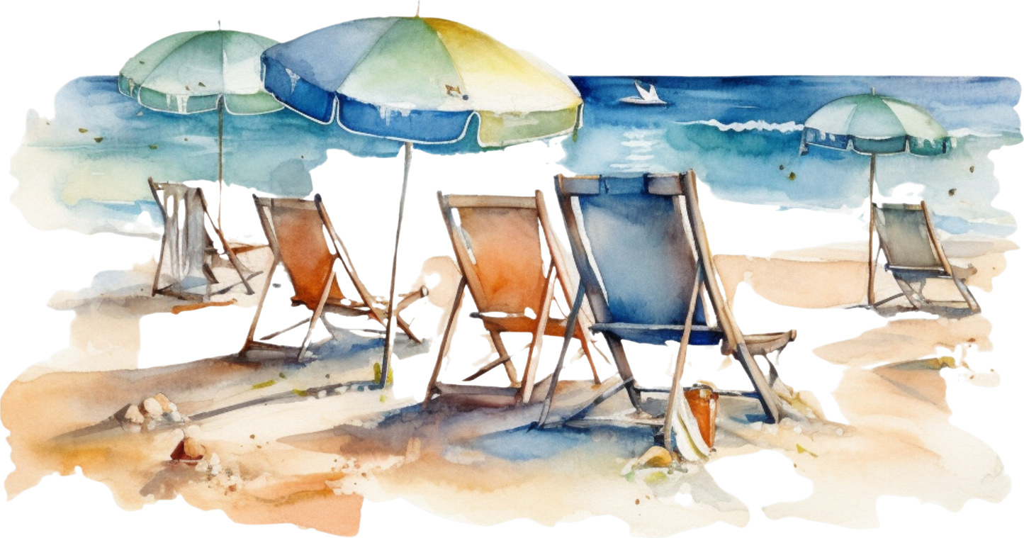Beach Scenery Decal 7