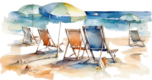 Beach Scenery Decal 7