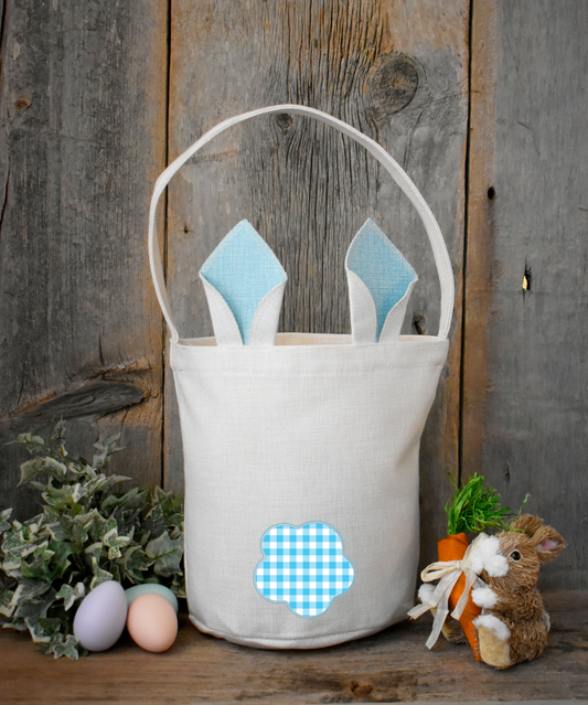 Blue Bunny Easter Basket