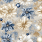 Blue Floral Christmas Collection