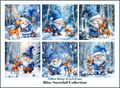 Blue Snowfall Collection