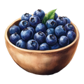 Blueberries Decal 12