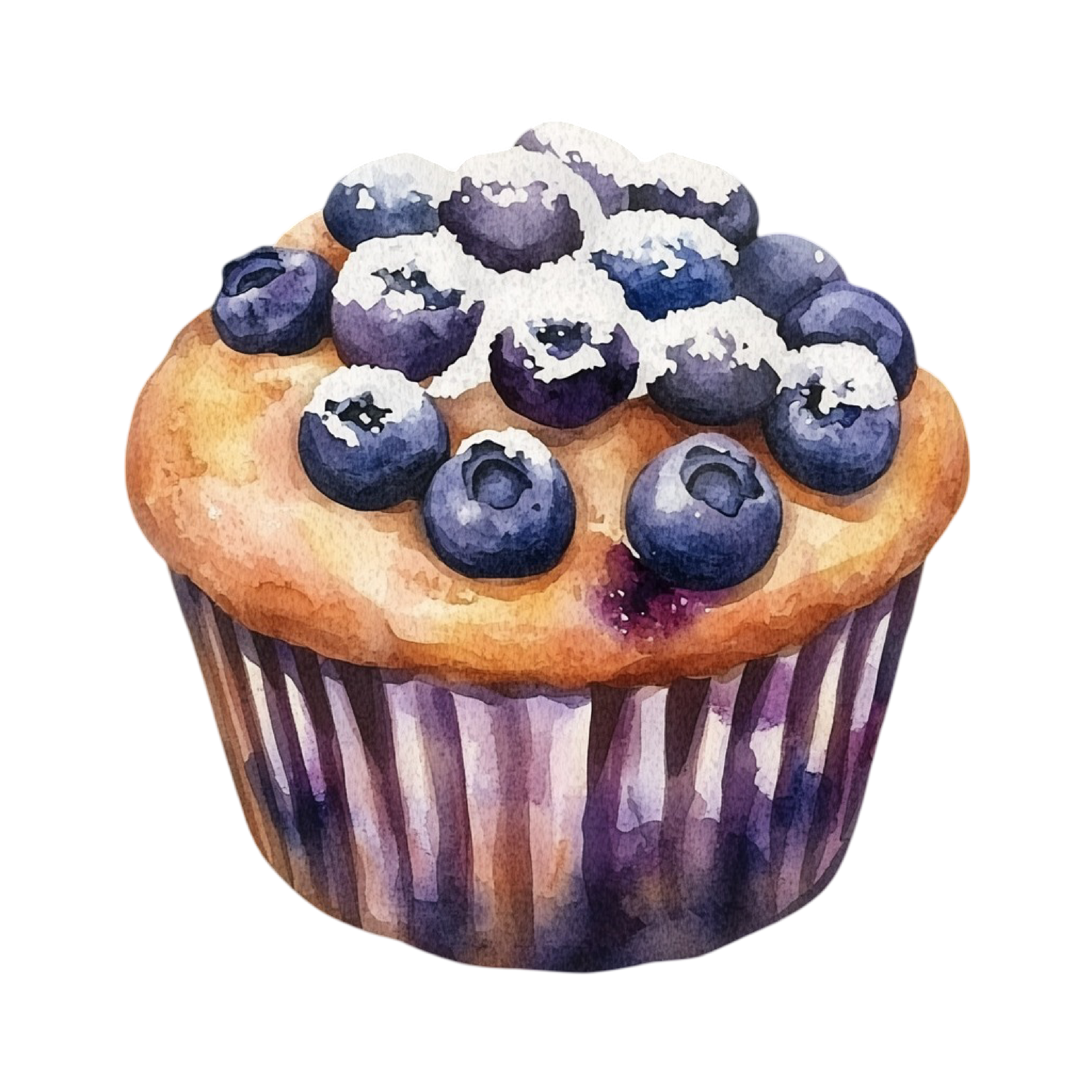 Blueberries Decal 14