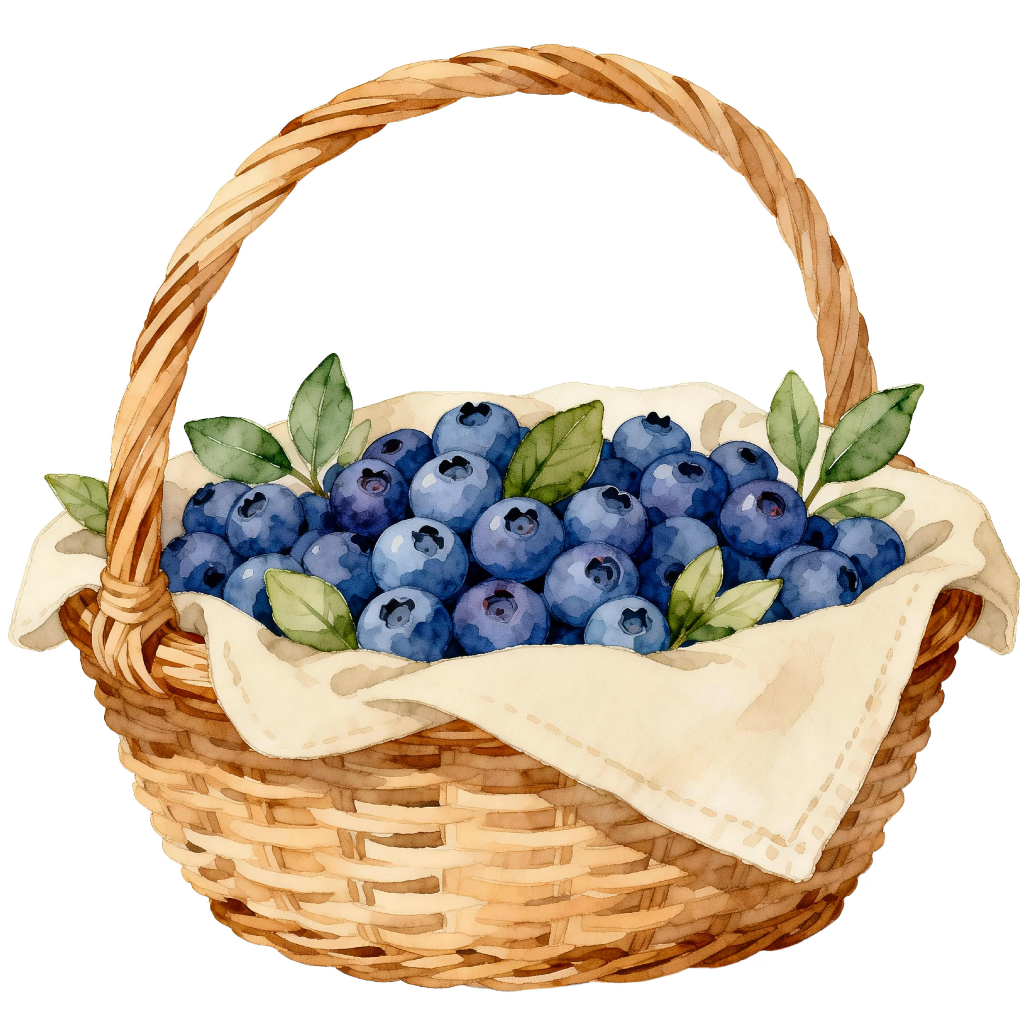 Blueberries Decal 17