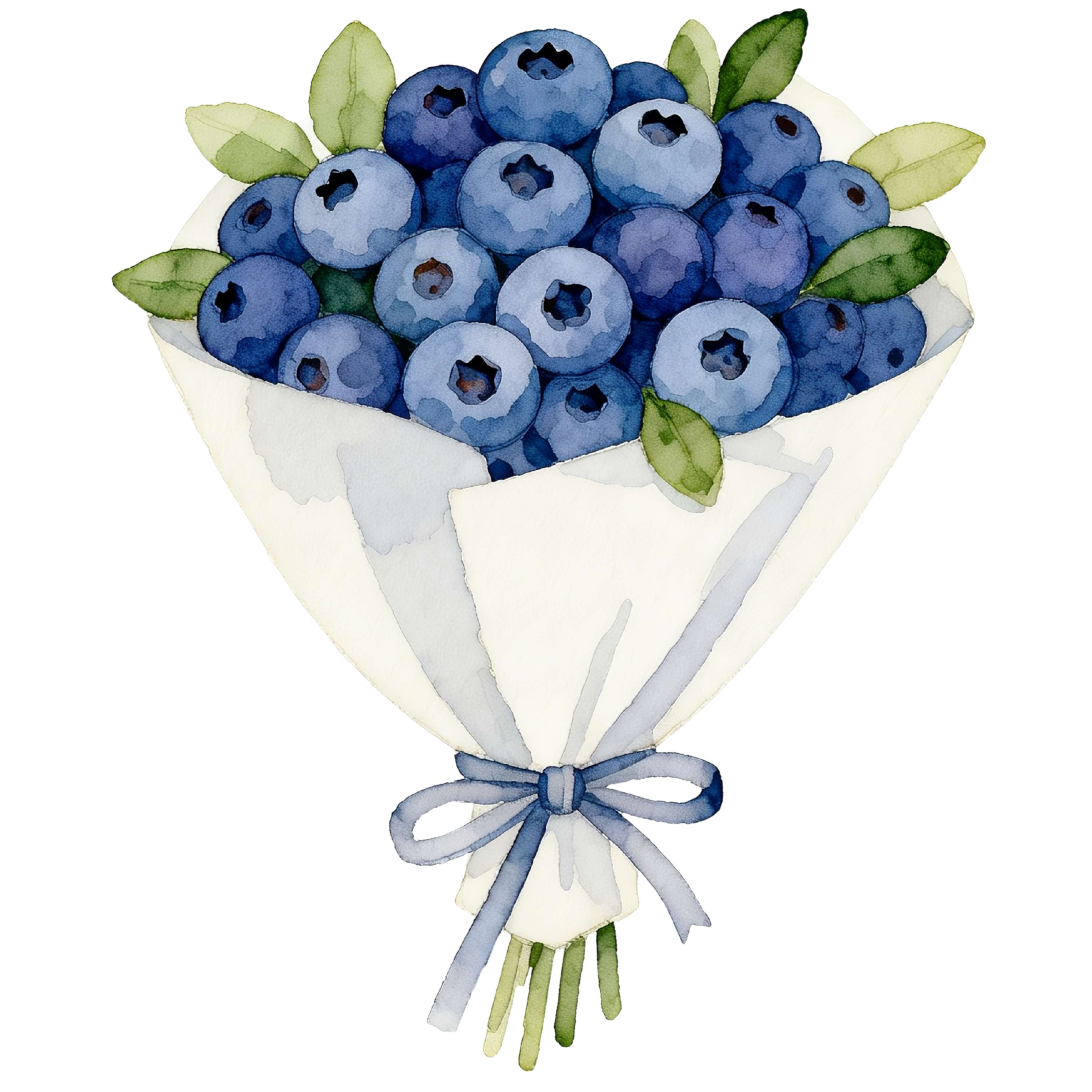 Blueberries Decal 19
