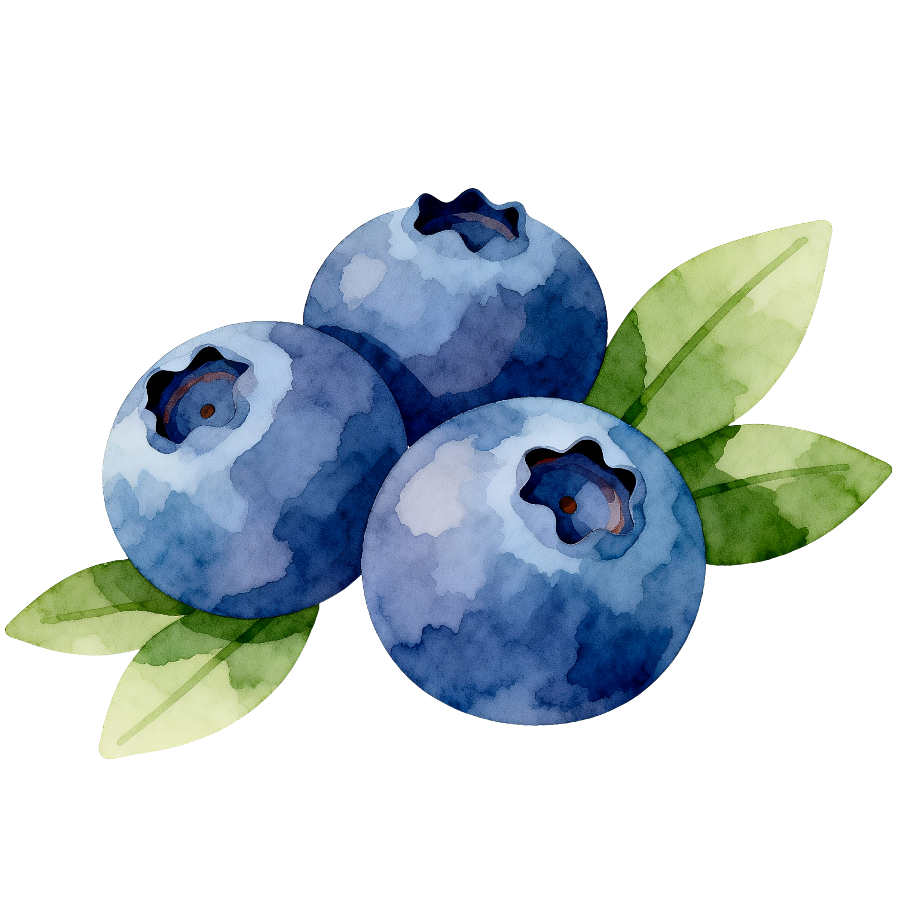 Blueberries Decal 2