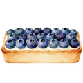 Blueberries Decal 20