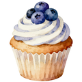 Blueberries Decal 23