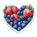 Blueberries Decal 26