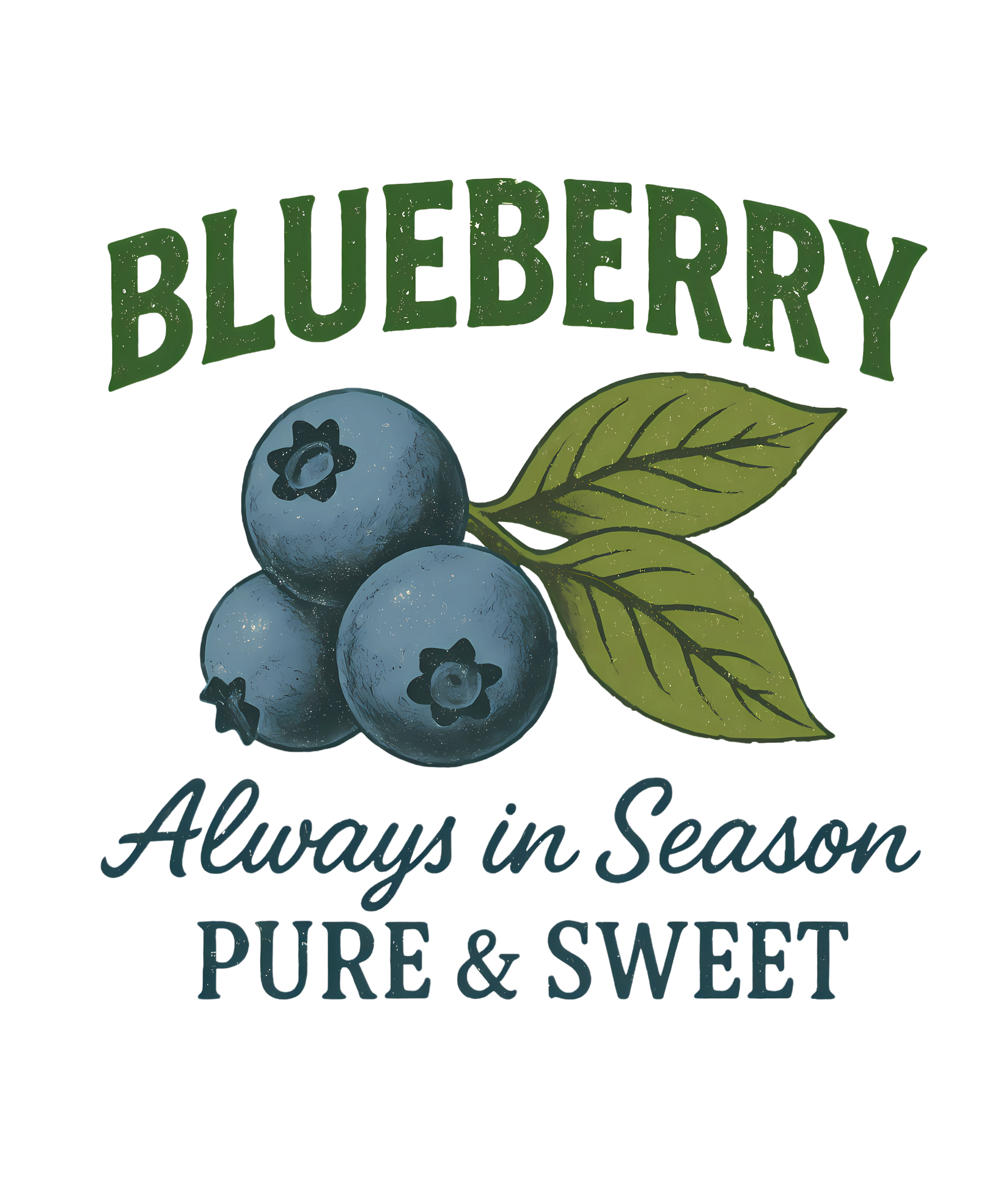 Blueberries Decal 29