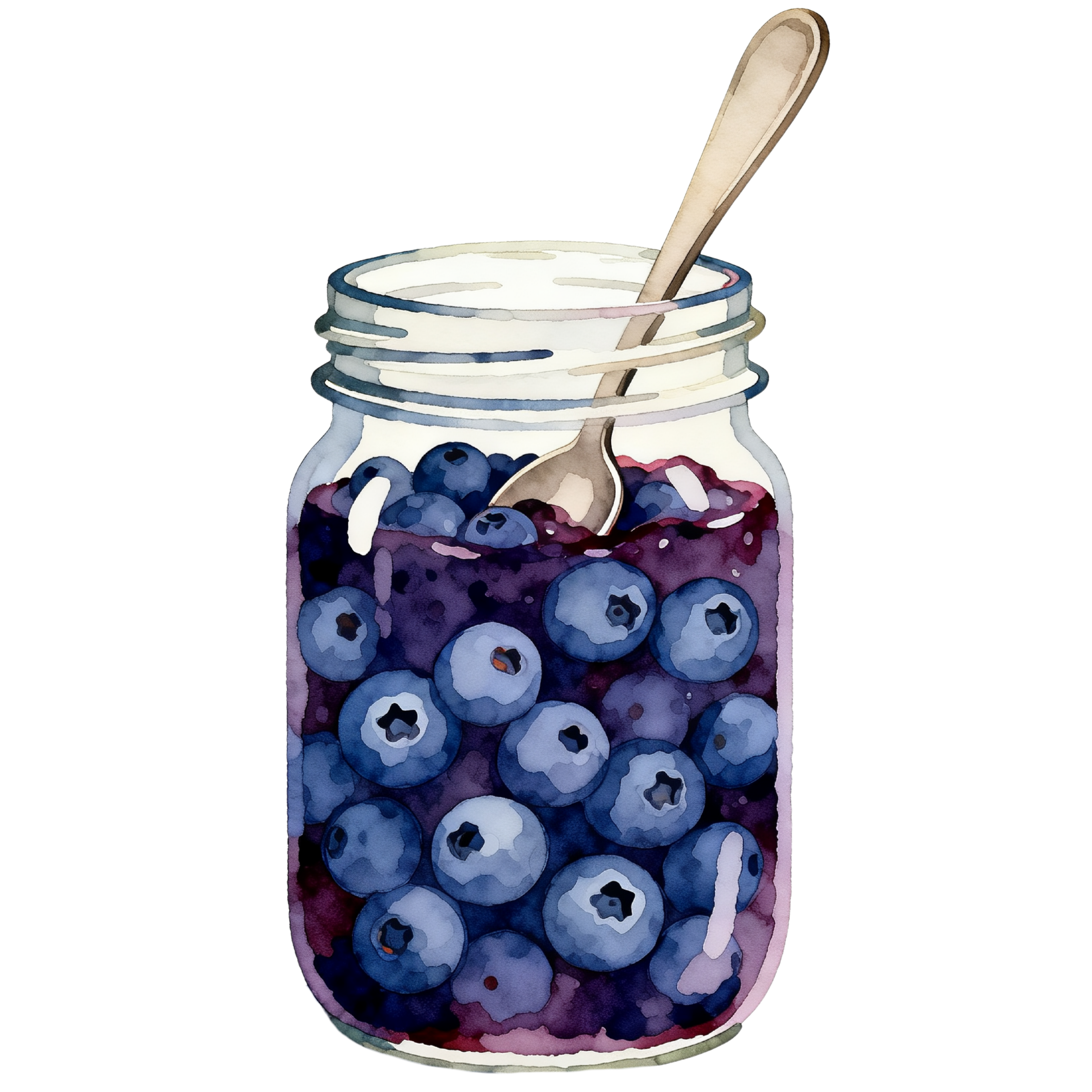 Blueberries Decal 4
