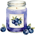 Blueberries Decal 5