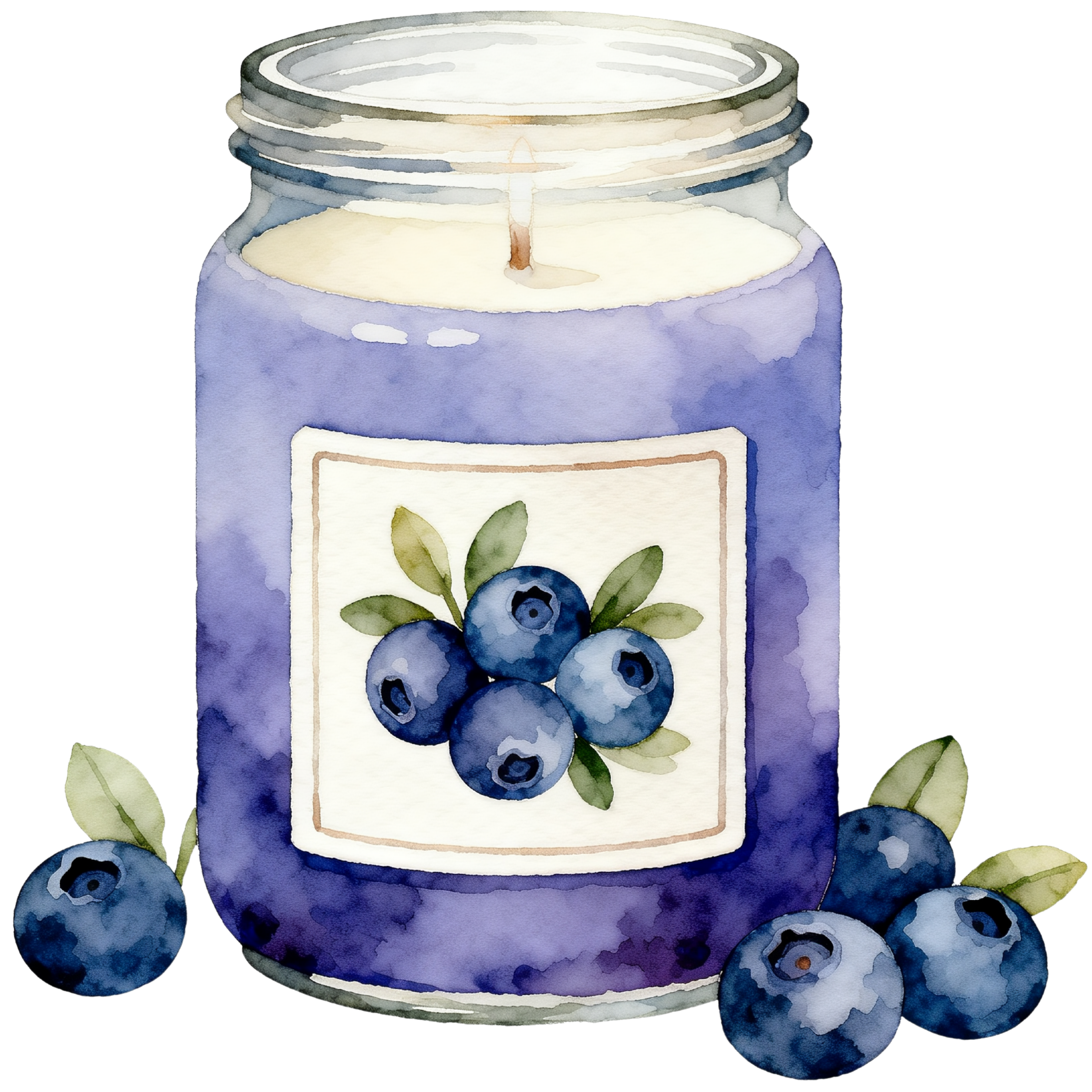 Blueberries Decal 5