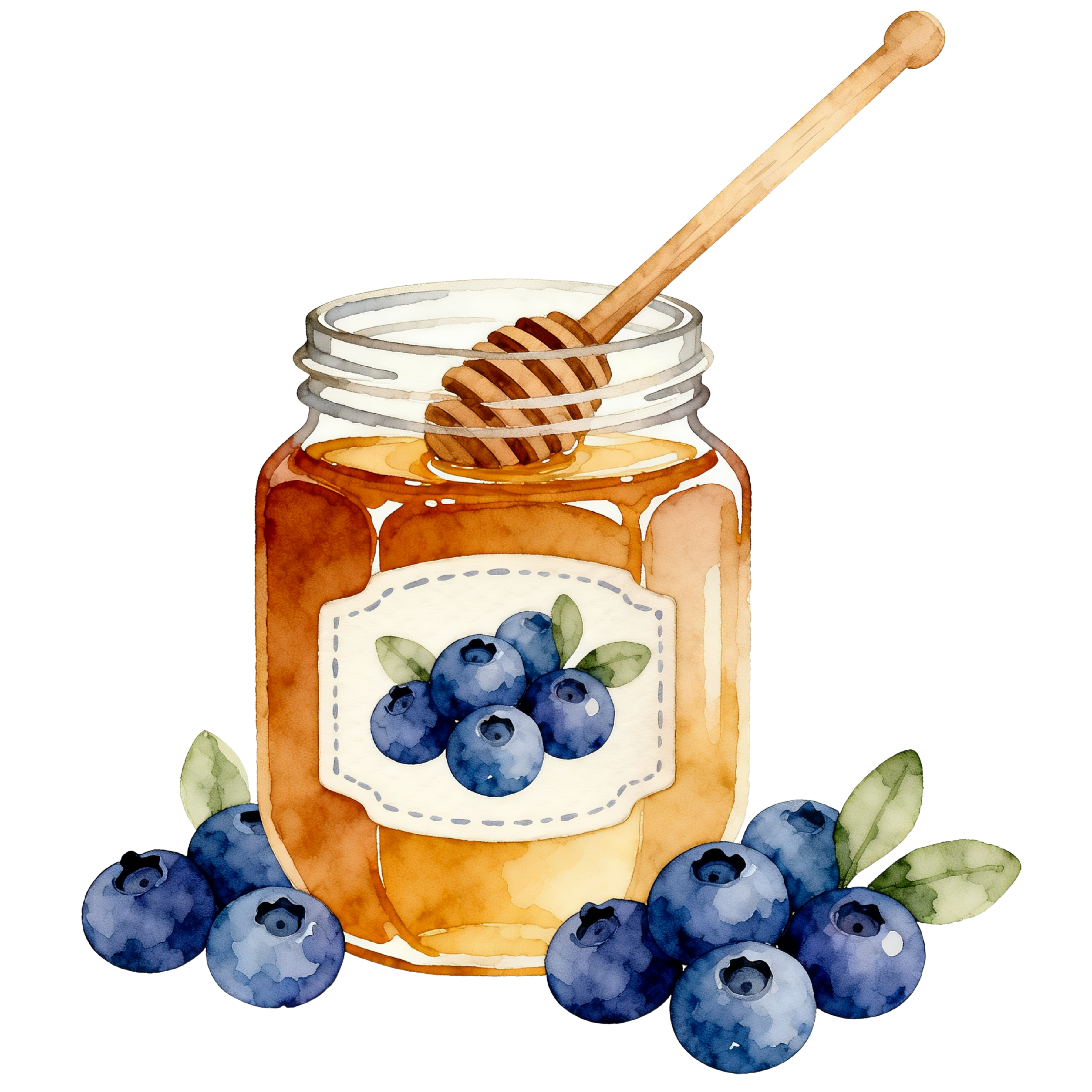 Blueberries Decal 7