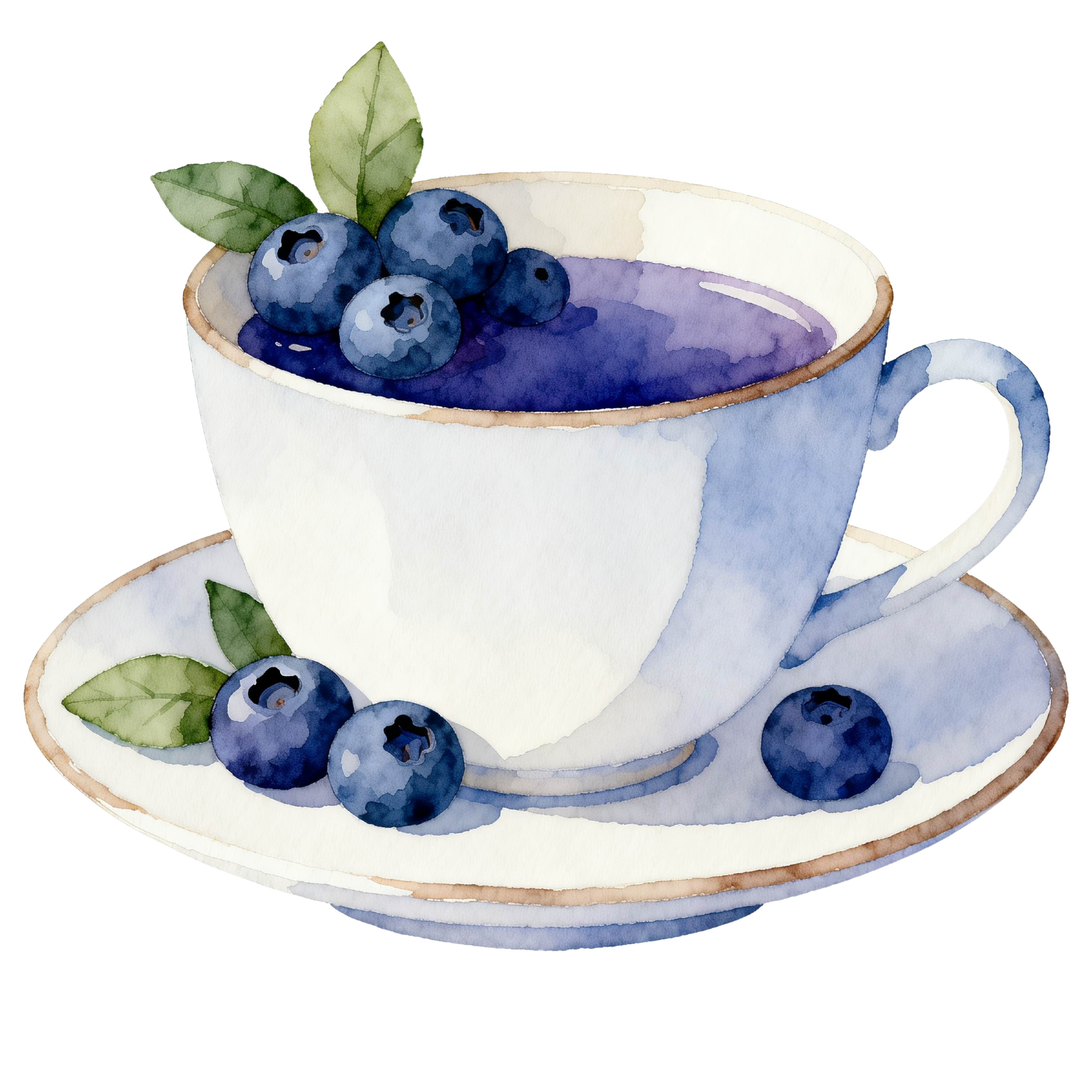 Blueberries Decal 9