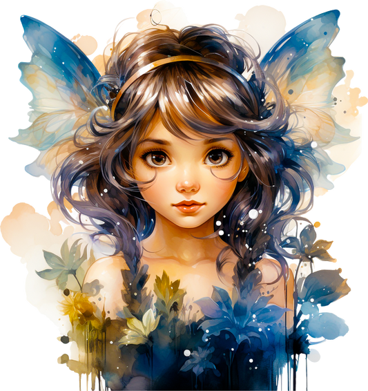 Blue Fairy Decal