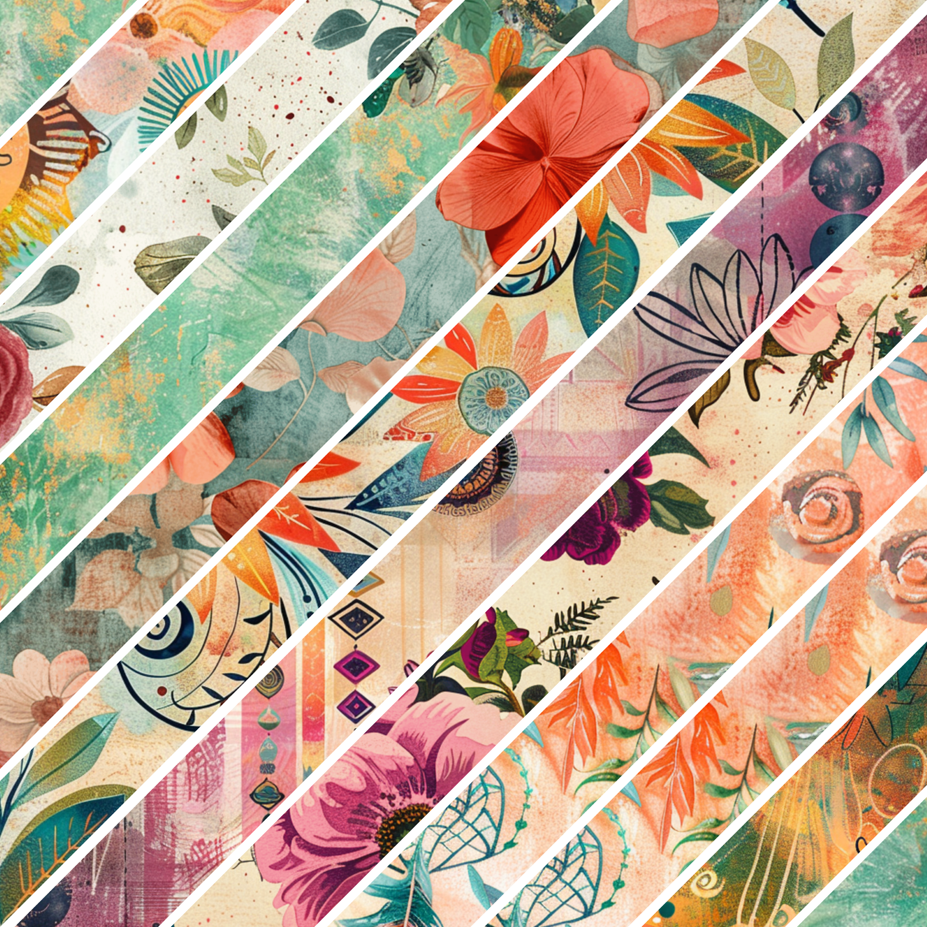Summer Boho Mixed Media 4
