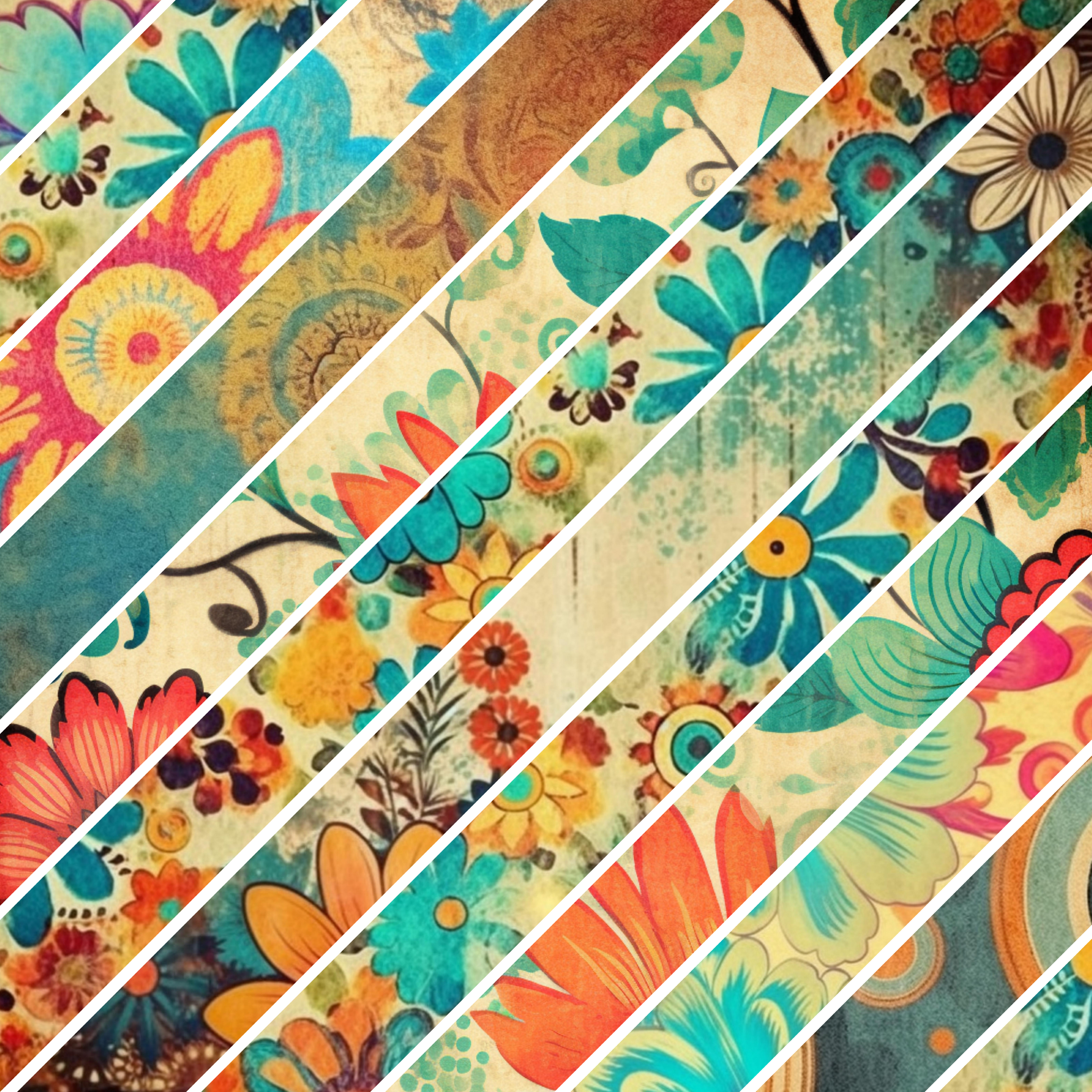 Summer Boho Mixed Media 7