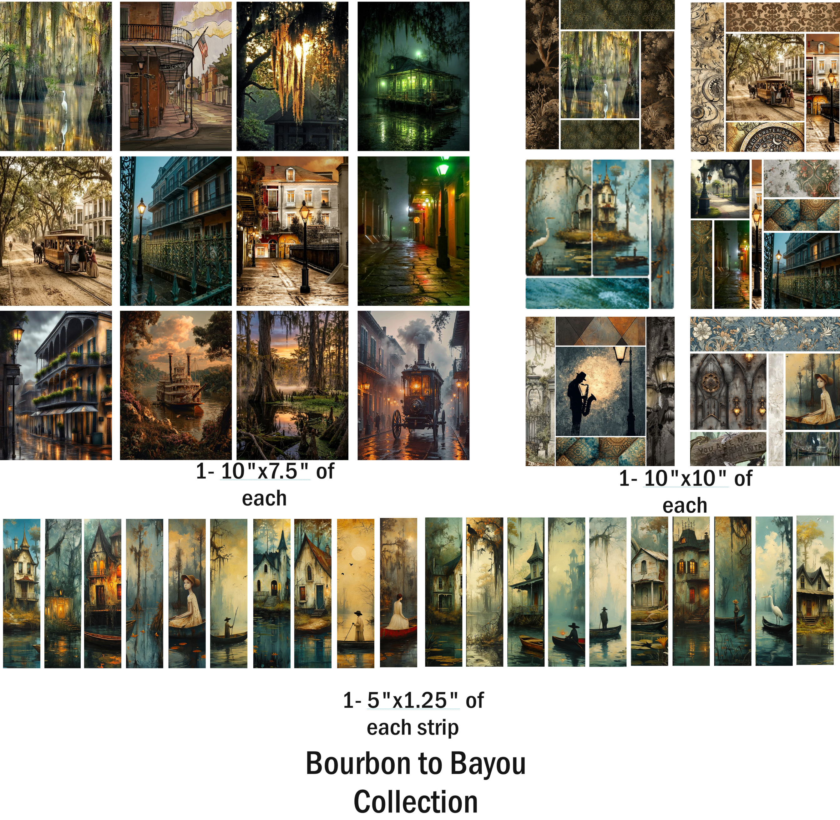 Bourbon to Bayou Collection