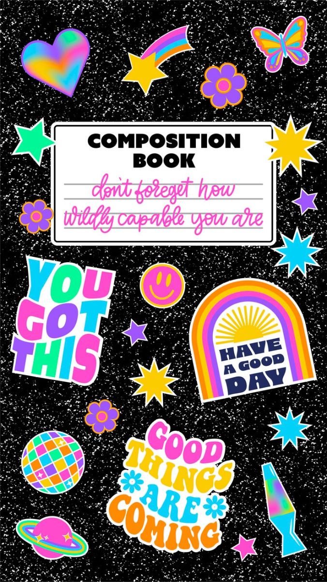 Softer-Themed Composition Notebooks VINYL ONLY