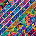 Bright Floral Mixed Media 1
