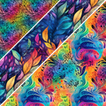 Bright Floral Mixed Media 2