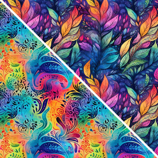 Bright Floral Mixed Media 4
