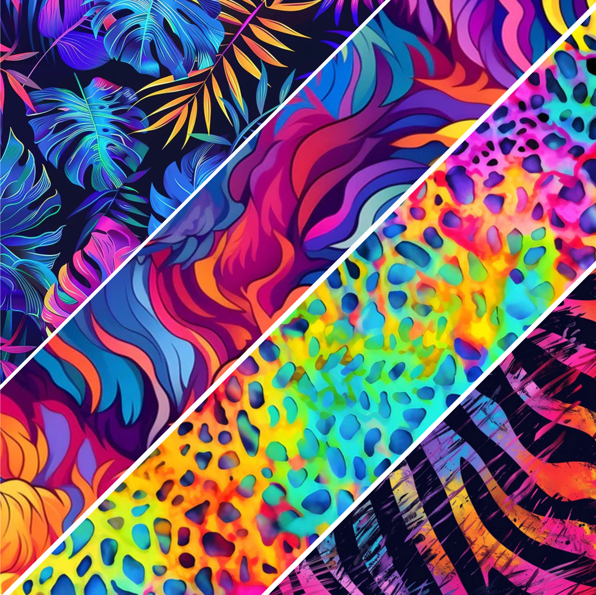 Bright Floral Mixed Media 6