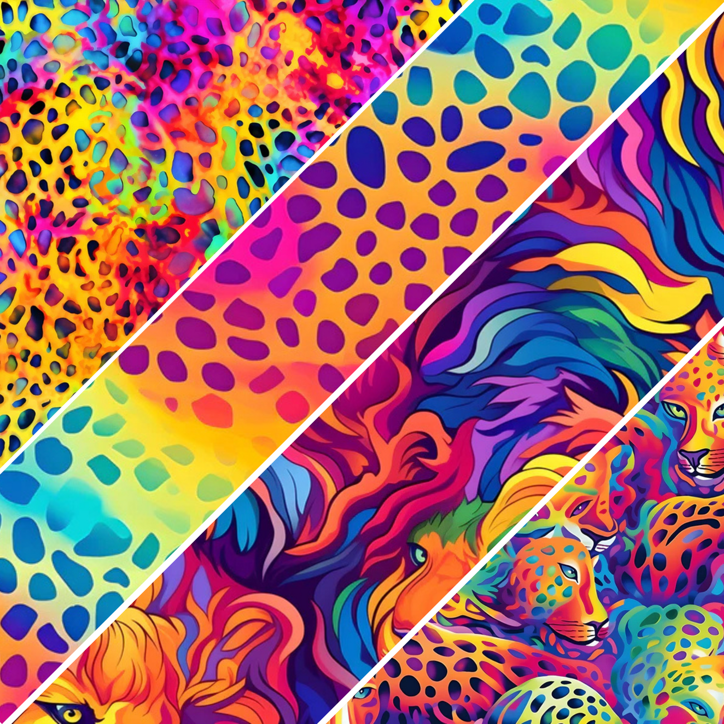 Bright Floral Mixed Media 7