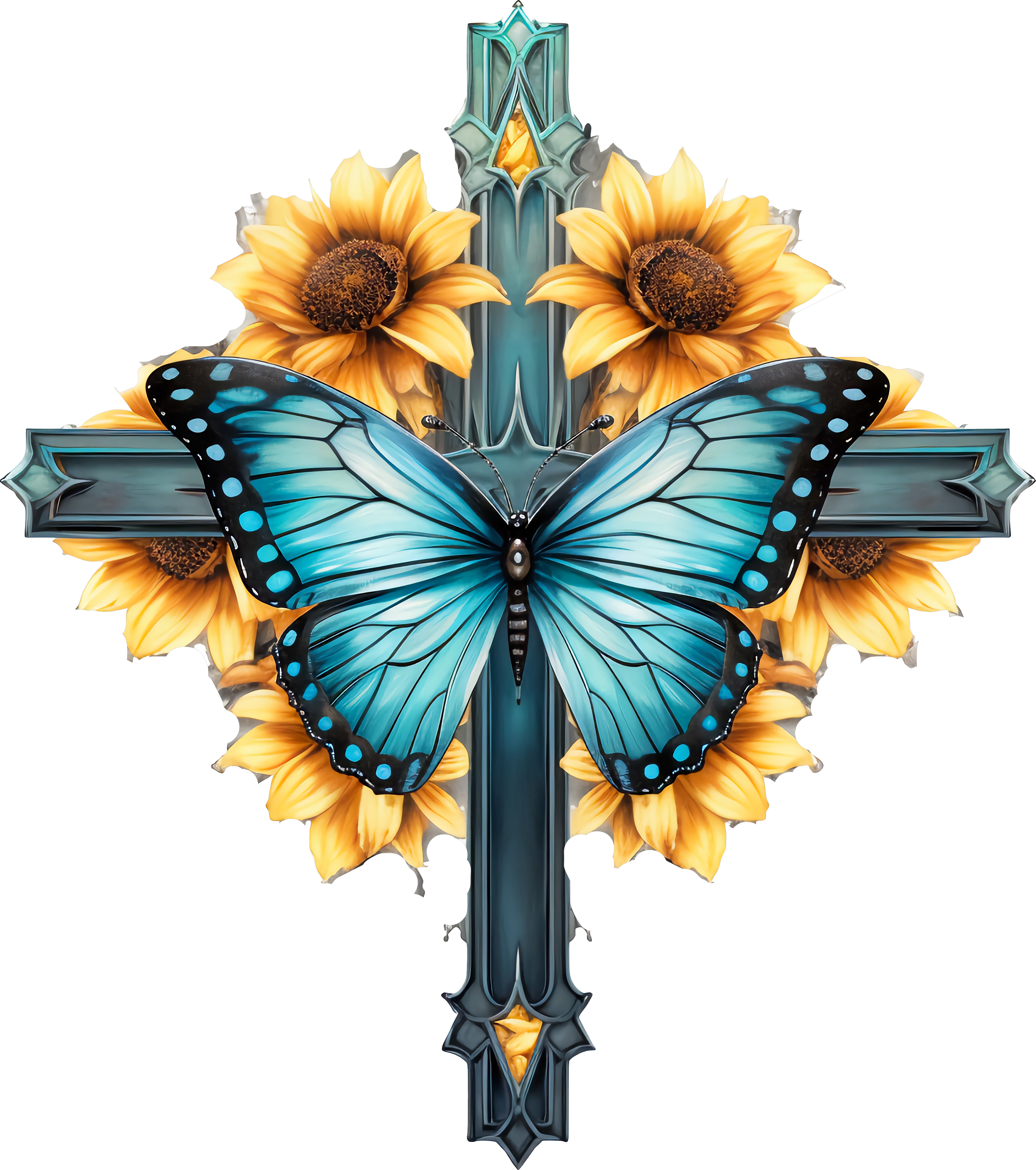 Butterfly on Cross