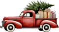 Collection C-Red Truck Decal