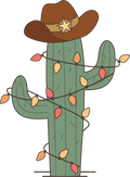 Collection K-Cactus w Cowboy Hat