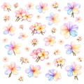 Floral Element Sheet - Pastel