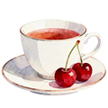 Cherries Decal 11
