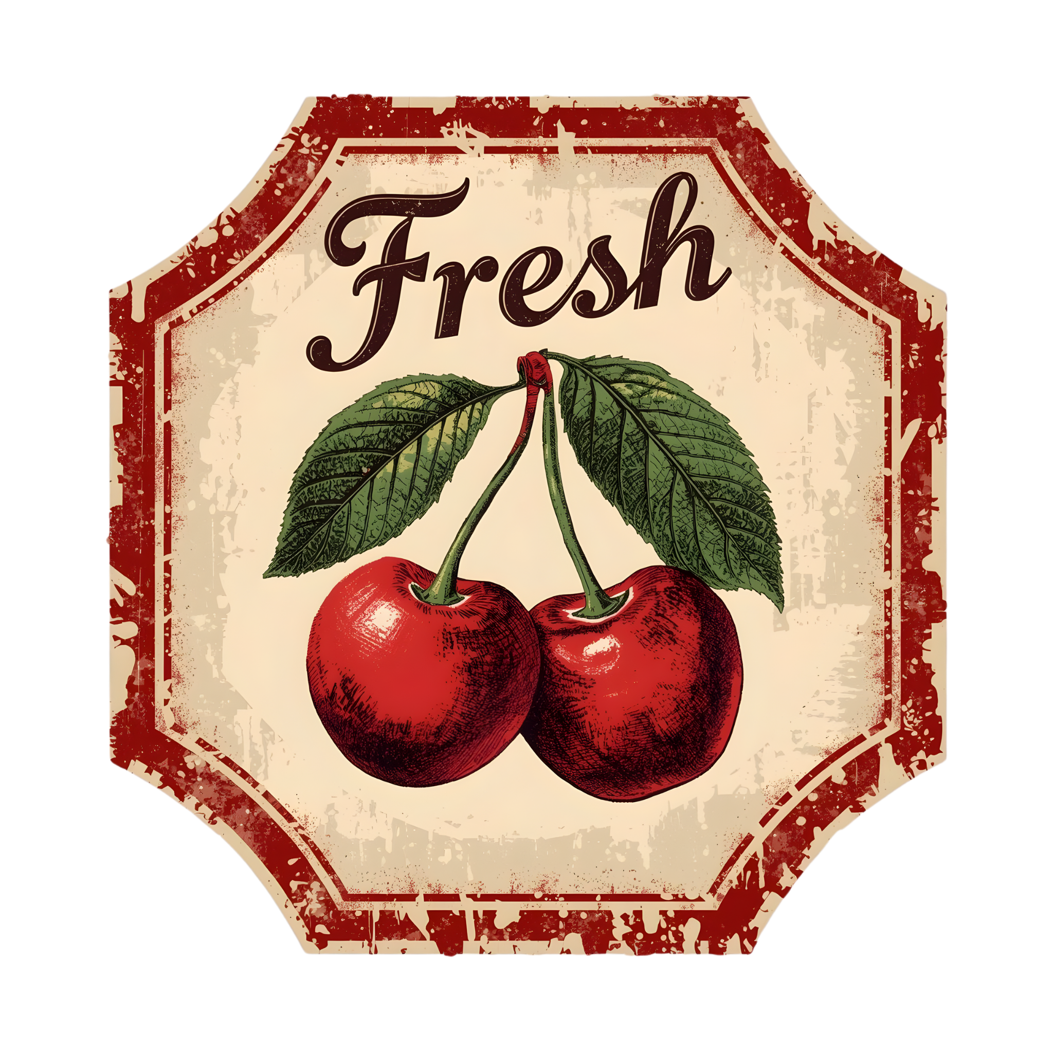 Cherries Decal 17