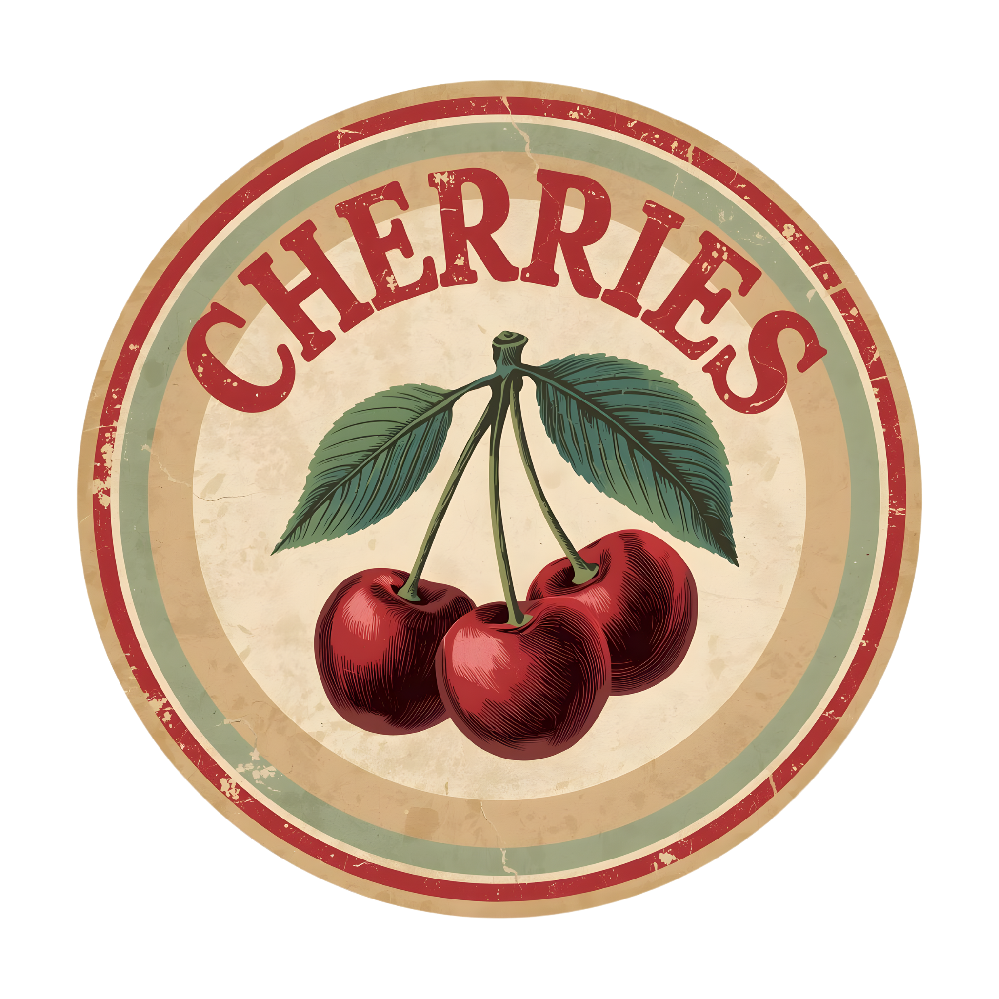 Cherries Decal 18