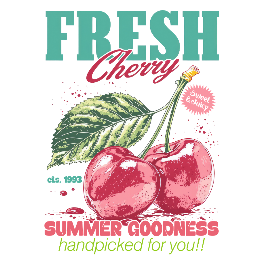 Cherries Decal 19