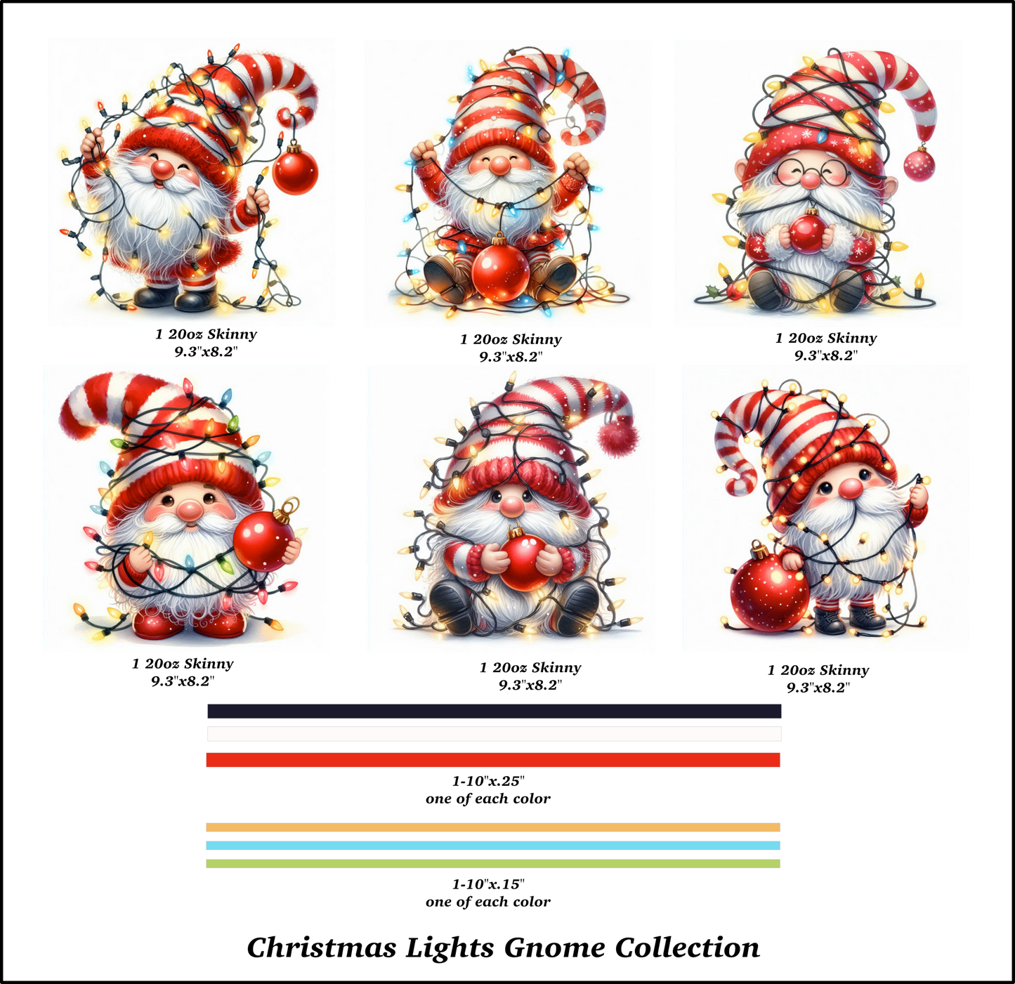 Christmas Lights Gnome Collection