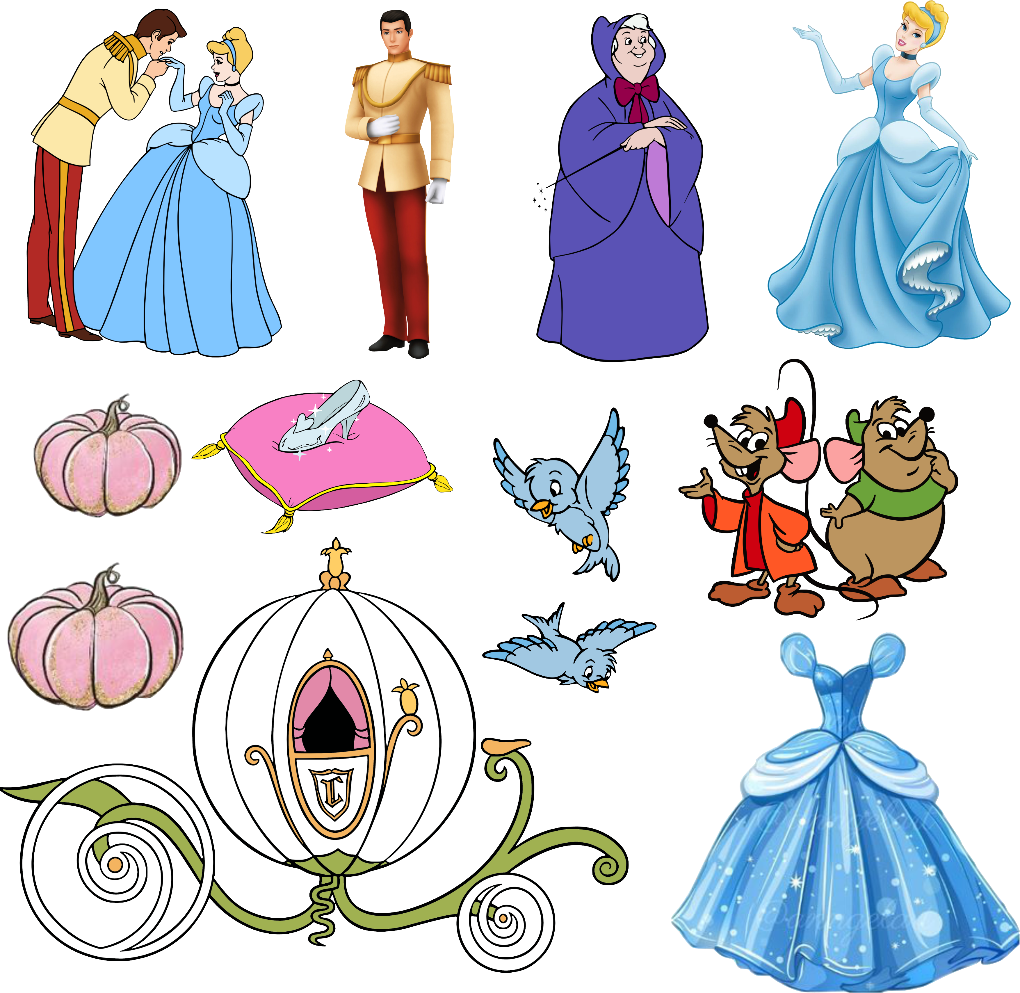 Famous Characters- Element Sheet 1