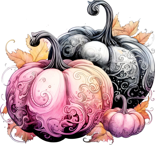 Classy Pink Pumpkin 2