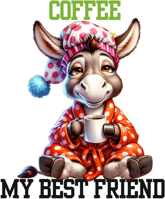 Donkey Coffee Decal
