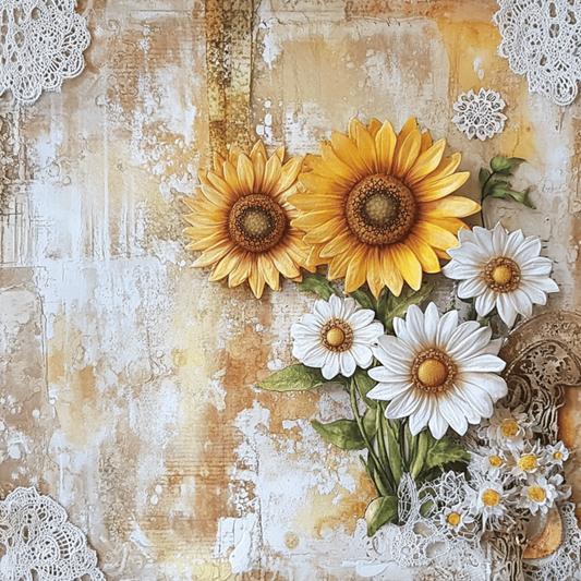 JenniferAnn's Rustic Sunflower Collection Vinyl 2