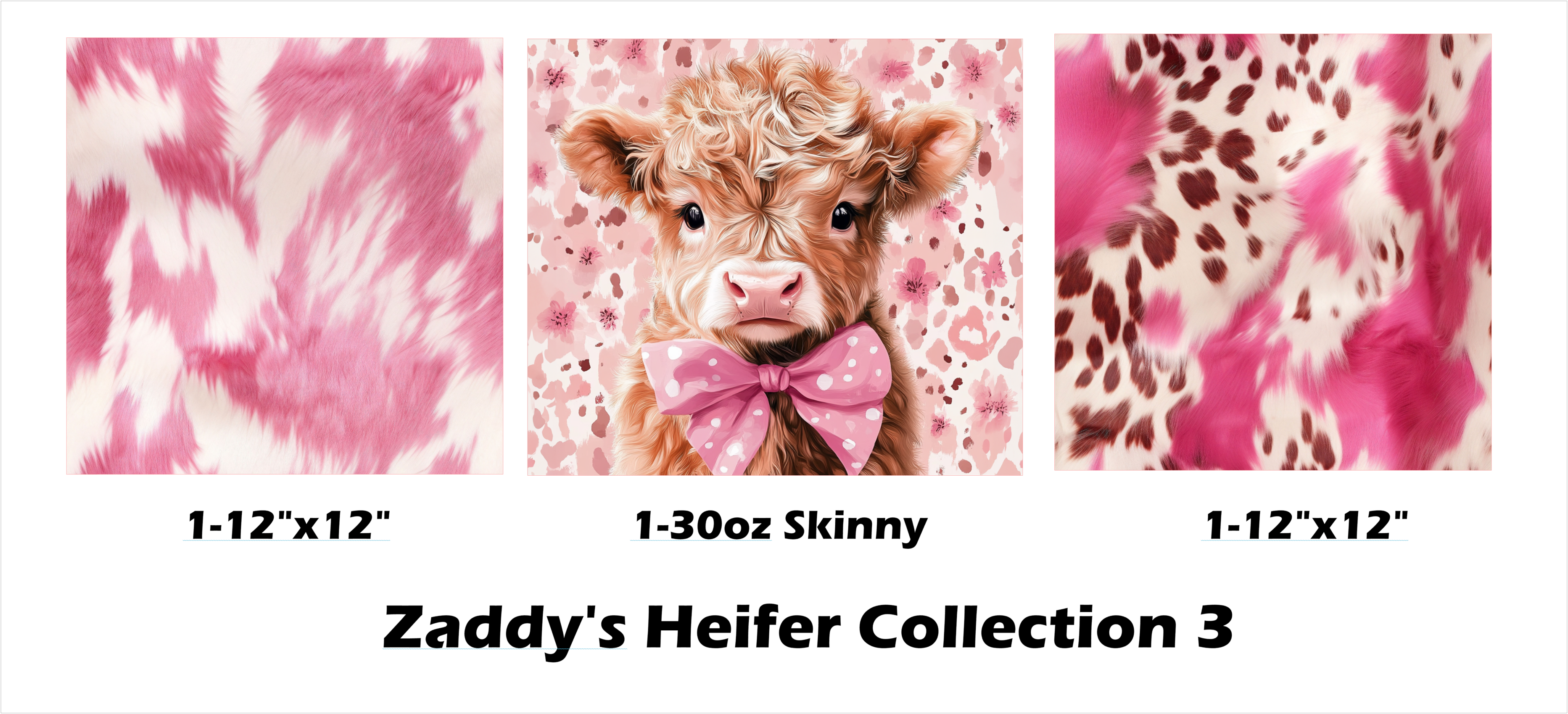 Zaddy's Heifer Collection 3