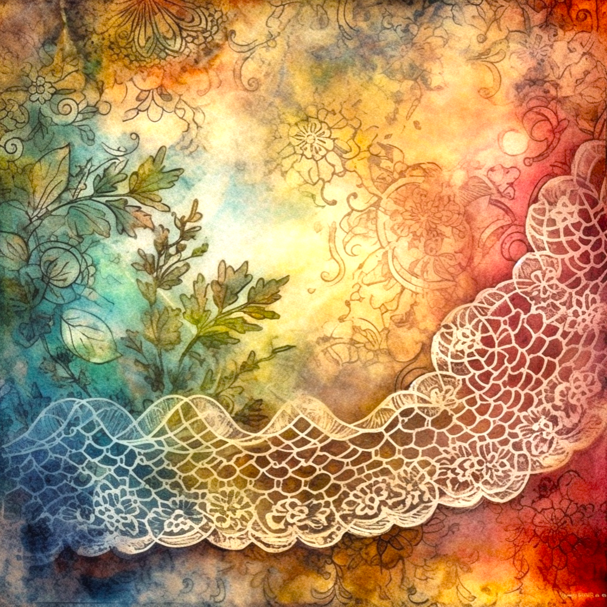 JenniferAnn's Vintage Lace Collection Vinyl 1