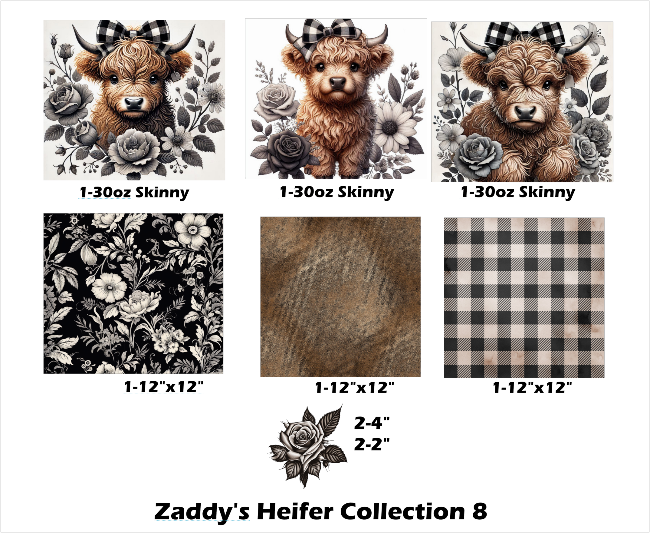 Zaddy's Heifer Collection 8