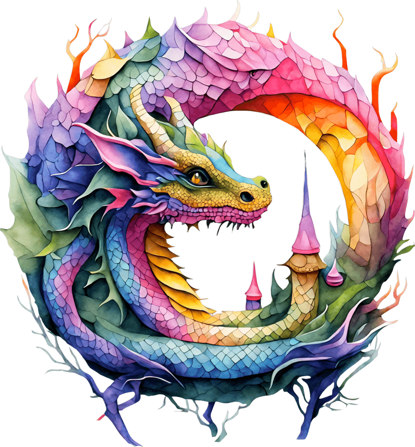 Colorful Dragon – That70zGirl