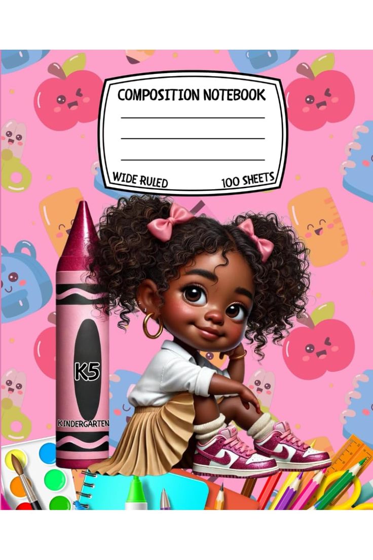 Other Character Themed Composition Notebooks VINYL ONLY
